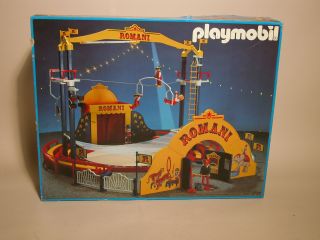 Playmobil 3720 Romani Trapeze Incomplete 1992 Germany Near
