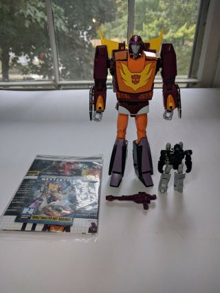 Transformers Masterpiece Hot Rod Mp - 40 Rodimus Prime Loose Official