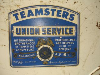 Vintage SMITH MILLER Teamsters Union Service 1950 ' s MACK Big Rig 6