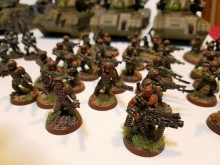 Warhammer 40k Competitive Imperial Guard Army Pro Painted 6