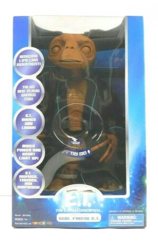 E.  T.  Extra - Terrestrial Real Friend Interactive Large Figure 2001