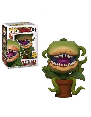 Funko - Pop Movies: Little Shop - Audrey Ii 654 Limited Chase Edition