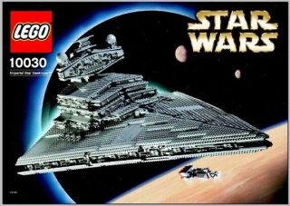 Lego 10030 Star Wars Imperial Star Destroyer - Complete & Instructions