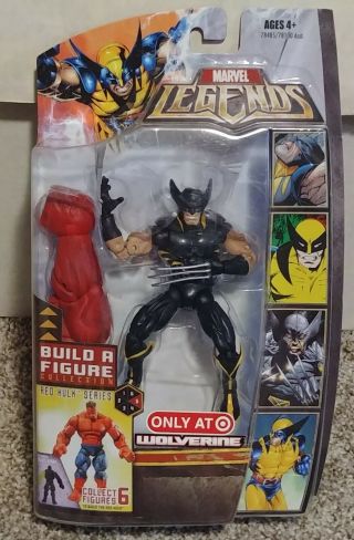 Marvel Legends Wolverine Black Variant X - Men Red Hulk Baf Series Target