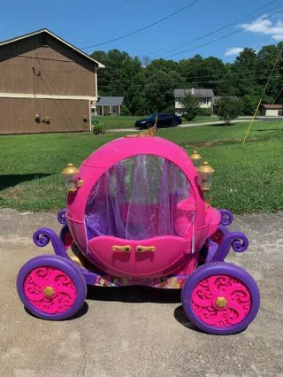 Dynacraft 24v Disney Princess Carriage Ride - On Ages 3 And Up