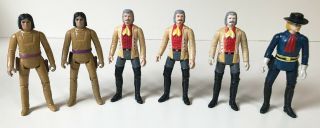 Gabriel Legend Of The Lone Ranger 6 Figures Loose 1980 Vintage