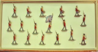 17 SAE figures BRITISH infantry marching 1815 Waterloo,  30 mm 2