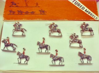 9 Sae Figures British Cavalry 1815. ,  30 Mm