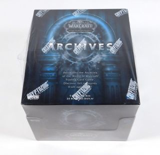 World Of Warcraft Tcg Wow Archives Booster Box 24 Packs