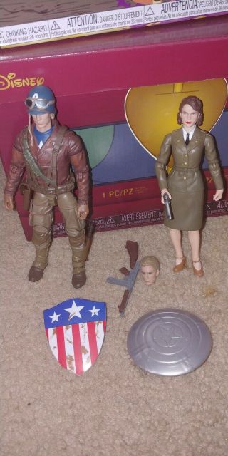 Marvel Legends 80th Anniversary Captain America Agent Peggy Carter Avengers
