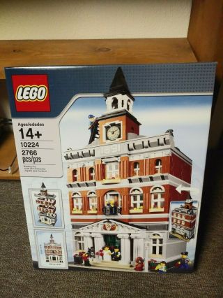 Lego 10224 Town Hall Modular Building - Retired Misb