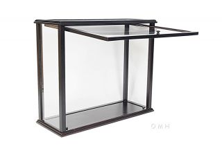 Display Case Wood Cabinet with Plexiglass 36 