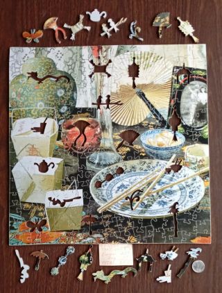 Anne Belle Hand Crafted Wooden Jigsaw Puzzle 
