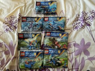 Lego Nexo Knights Complete Set and 4