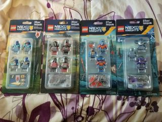 Lego Nexo Knights Complete Set and 7