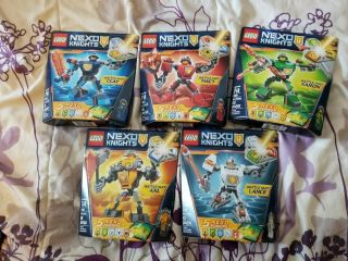 Lego Nexo Knights Complete Set and 8