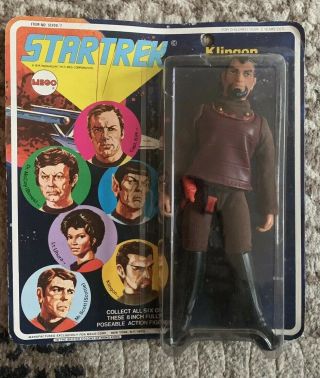 Vintage 1974 Mego 8 " Star Trek Klingon Figure