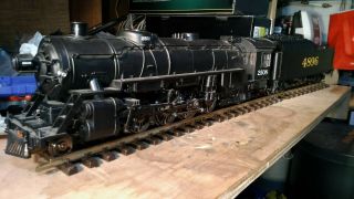 Aristocraft Mikado 2 - 8 - 2 21507 C&nw Steam Locomotive W/tender (lgb,  Usa,  Piko)