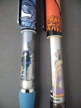 Cartoon Network Promo Set 12 Pens Markers Megas XLR,  Foster ' s Home 2000 ' s 7