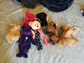 Ty princess diana bear (pvc made in Indonesia) and others 8
