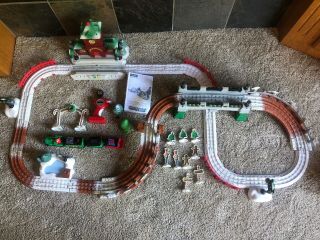 Geotrax Christmas In Toy Town Train - Remote,  Train,  Lights,  Music All
