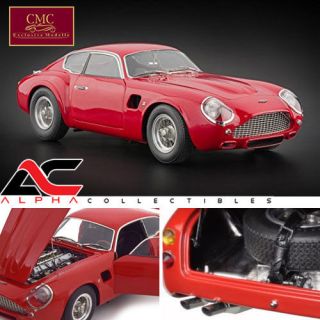 Cmc M - 146 1:18 1961 Aston Martin Racing Red Db4 Gt Zagato Diecast Le 1,  000 Made