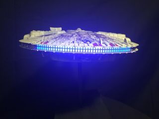 Star Wars Millennium Falcon Model - Bandai 1/144 - FULLY BUILT,  LIGHTS 12