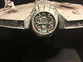 Star Wars Millennium Falcon Model - Bandai 1/144 - FULLY BUILT,  LIGHTS 5