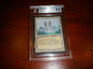 Mtg Magic Bgs 8.  5 The Tabernacle At Pendrell Vale Legends (8.  5/8.  5/8.  5/9) Nm - Mt,
