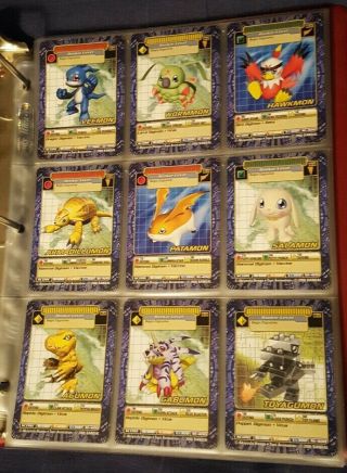 Digimon Digi - Battle Card Game Series 3 Near Complete Master Set Nm,  Never Played