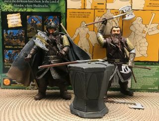 Lord Of The Rings - Fellowship Of The Ring Gimli X2 Loose And Complete