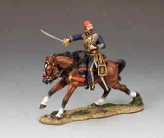 King & Country Crimean War Crw034 British Mounted Captain Nolan Mib