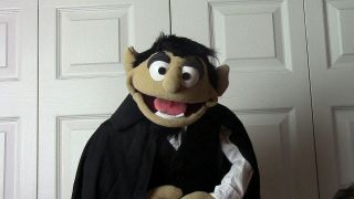 Professional " Vampire " Muppet - Style Ventriloquist Puppet
