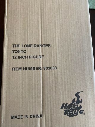 Hot Toys The Lone Ranger Tonto 1/6 Scale Figure