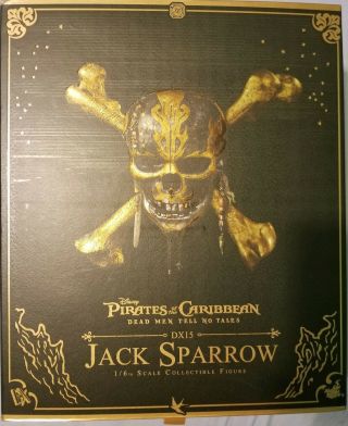 Hot Toys Jack Sparrow Dx15 Pirates Of The Caribbean Dead Men Tell No Tales.