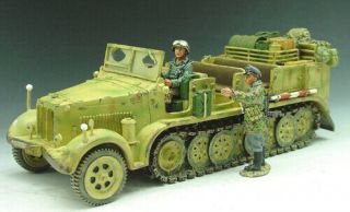 Ws052 Prime Mover Halftrack Retired By King & Country
