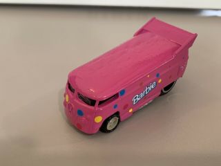 - Never Produced “Barbie” Prototype Design Pink Hot Wheels VW Drag Bus 7
