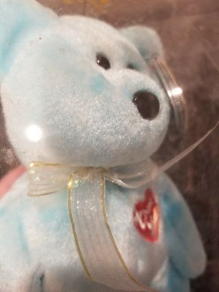 Ty Beanie Babie THANK YOU BEAR DLR EXCLUSIVE ONLY 1 GIVEN PER STORE W/.  CERT 3