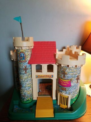 Vintage 1974 Fisher Price Play Family Castle 993.