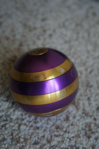 The Sharper Image ISIS I Orb The Most Difficult Puzzle Ever w/ Case.  Purple Gold 8