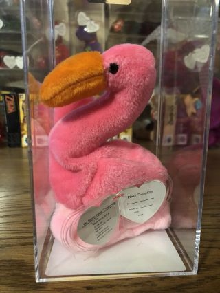 Authenticated Ty Beanie Baby 3rd / 1st Gen Pinky Rare Korean Tags Mwmt - Beauty