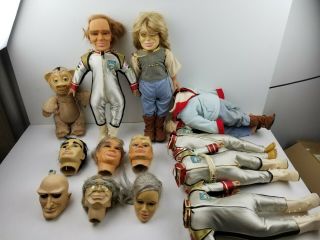 Fireball Xl5 Stingray 60s Tv Show Dolls Puppet Head Mold Replicas Gerry Anderson