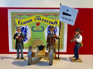 Trophy Miniatures Alamo Tx4 Come And Take It Gun Retired