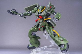 Bandai Re 1/100 Zaku Ii Fz Built & Painted In Japan Gundam 0080