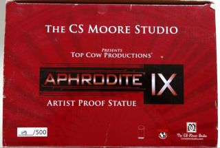 the Cs Moore Studio Aphrodite IX artist proof statue 2007 4