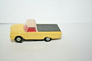 Extremely Rare Vintage Aurora Vibrator Ho Scale Slot Car Yellow Ford Truck