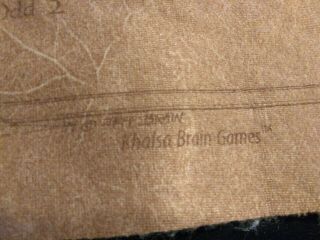 Spellground 1994 Khalsa - Brain Brown 2 - Player Playmat Cloth 26” x 26” 5