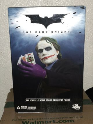 Dc Direct The Joker 1:6 Scale Deluxe Collector Figure The Dark Knight Movie
