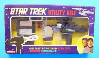1976 Remco Mib No.  203 Star Trek Utility Belt Phaser Communicator Tricorder