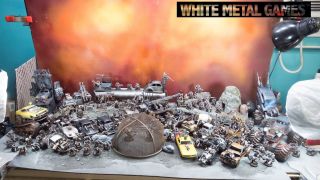Mad Max Themed Deluxe 2000 Point Ork Warhammer 40k Orks Army Commission Svc